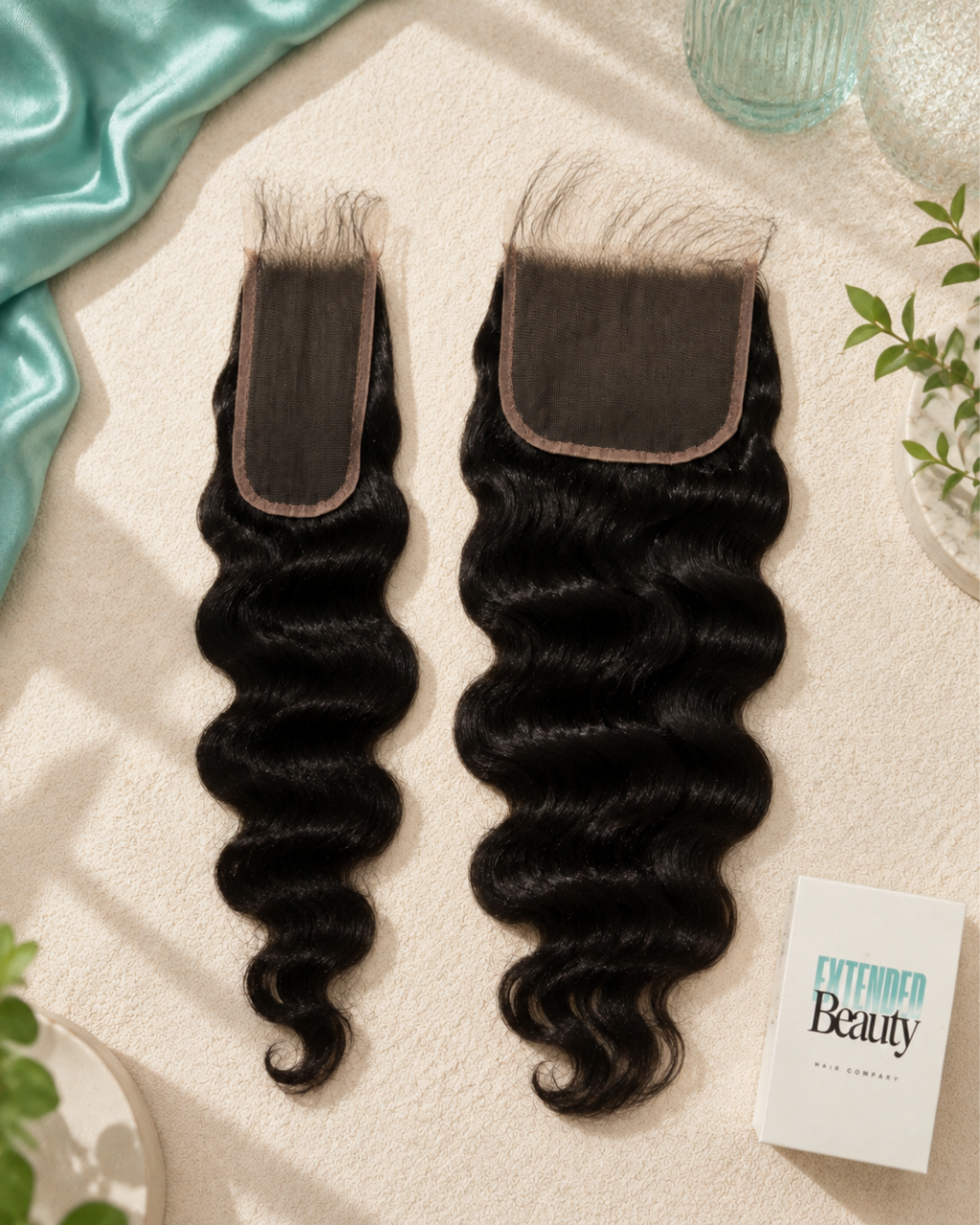 Raw Natural Wavy Closures