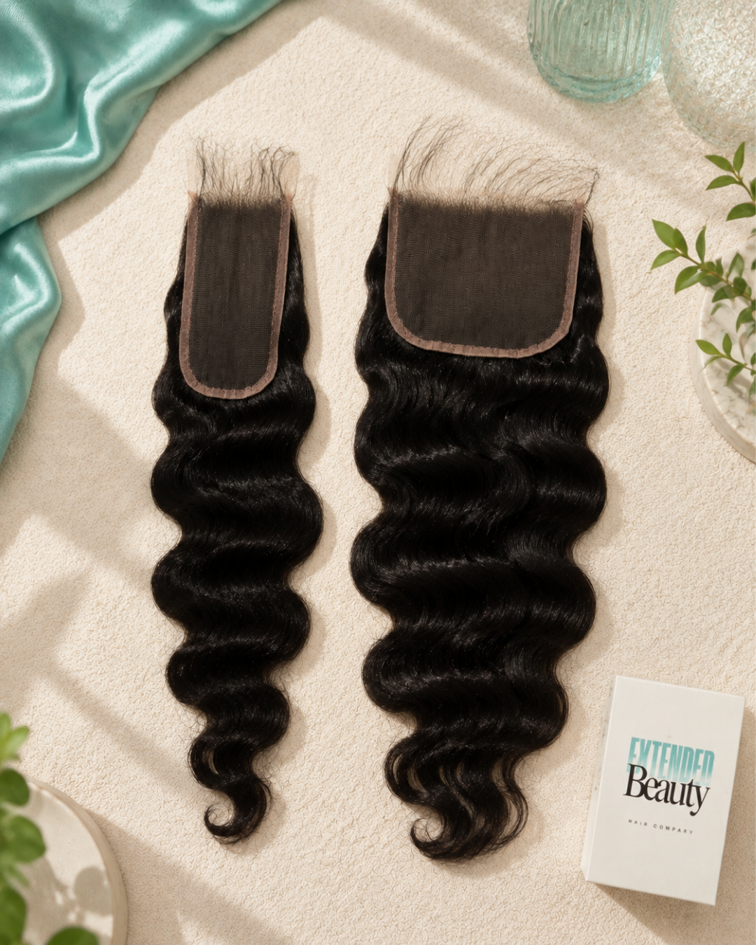 Raw Natural Wavy Closures
